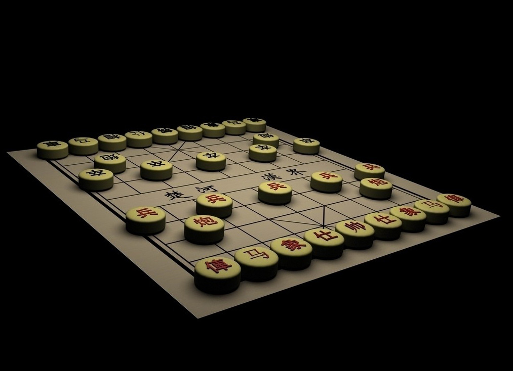 象棋棋盤3D模型 3d模型下載,3d模型庫免費下載,3d模型庫,3d模型制作