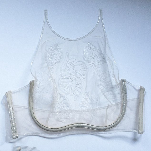 Jess用3D打印的彈力硅膠代替容易導(dǎo)致VPL的松緊帶和針腳 Jess用3D打印的彈力硅膠代替容易導(dǎo)致VPL的松緊帶和針腳