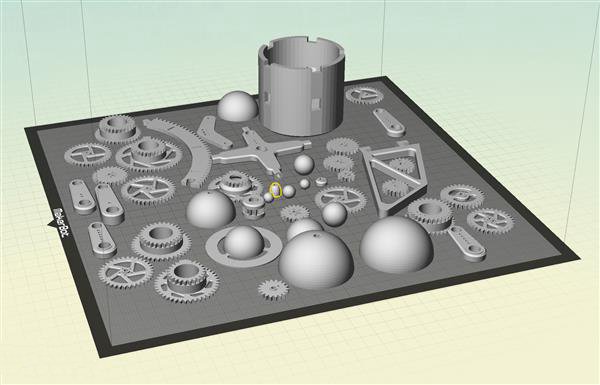 3D打印技術(shù)幾步走 3D打印全自動太陽系模型免費(fèi)教程 3D打印技術(shù)幾步走 3D打印全自動太陽系模型免費(fèi)教程