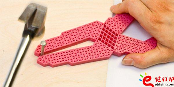 (神奇)3D打印立體成型門把手 無任何移動連接部件 (神奇)3D打印立體成型門把手 無任何移動連接部件