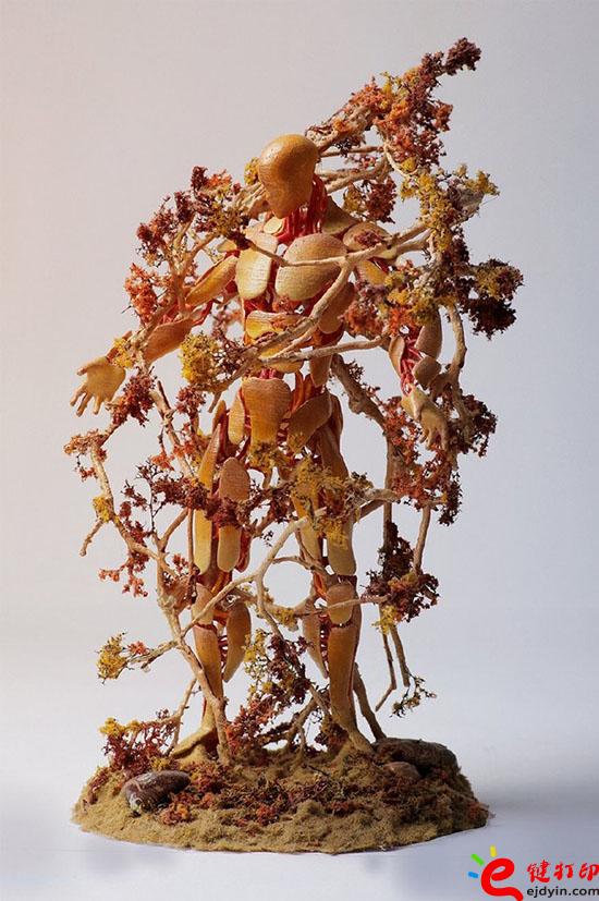 3d打印藝術品,3d打印作品,3d打印工藝品,3d打印藝術雕塑,3d打印藝術,3D打印服務 3D打印有多神奇？這個話題一直被大家能津津樂道的談論著。答案其實也簡單，那就是3D打印擁有無限可能。本文有藝術家用3D打印樹木來詮釋一年四季的變化。一起來看看。