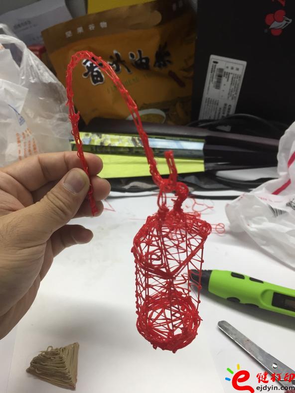 [內附美圖]第一次3D打印筆DIY作品之毛氈鳥巢